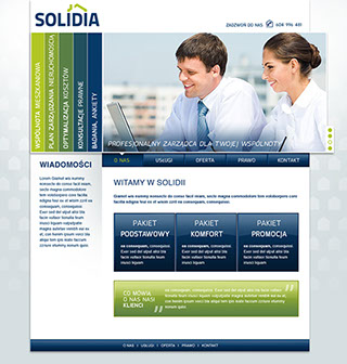 solidia-immobilien-webseite-layout